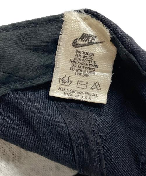 NIKE（ナイキ）NIKE (ナイキ) 【OLD】90'sキャップ　帽子　90年代 ブラック サイズ:実寸参照の古着・服飾アイテム