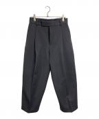 ZARA×STUDIO NICHOLSONザラ×スタジオ ニコルソン）の古着「タックパンツ」｜グレー