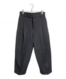 ZARA×STUDIO NICHOLSON（ザラ×スタジオ ニコルソン）の古着「タックパンツ」｜グレー