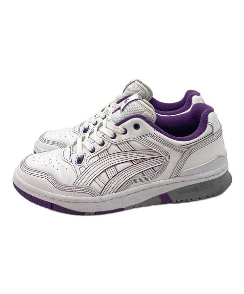asics（アシックス）asics (アシックス) Needles (ニードルズ) ローカットスニーカー　NEEDLES別注 ホワイト サイズ:US9.5の古着・服飾アイテム
