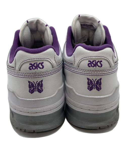 asics（アシックス）asics (アシックス) Needles (ニードルズ) ローカットスニーカー　NEEDLES別注 ホワイト サイズ:US9.5の古着・服飾アイテム