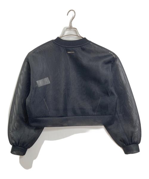 MAISON SPECIAL（メゾンスペシャル）MAISON SPECIAL (メゾンスペシャル) See-through Side Zip Pullover シースルーサイドジッププルオーバー ブラック サイズ:FREEの古着・服飾アイテム