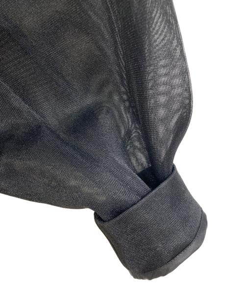 MAISON SPECIAL（メゾンスペシャル）MAISON SPECIAL (メゾンスペシャル) See-through Side Zip Pullover シースルーサイドジッププルオーバー ブラック サイズ:FREEの古着・服飾アイテム