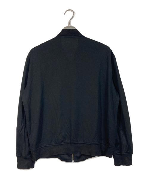 PAPAS（パパス）PAPAS (パパス) 23SS リネンニットボンバーブルゾン ブラック サイズ:Mの古着・服飾アイテム