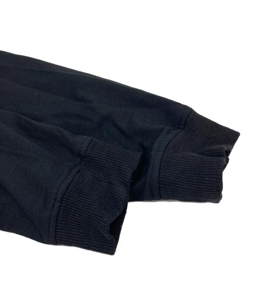 PAPAS（パパス）PAPAS (パパス) 23SS リネンニットボンバーブルゾン ブラック サイズ:Mの古着・服飾アイテム
