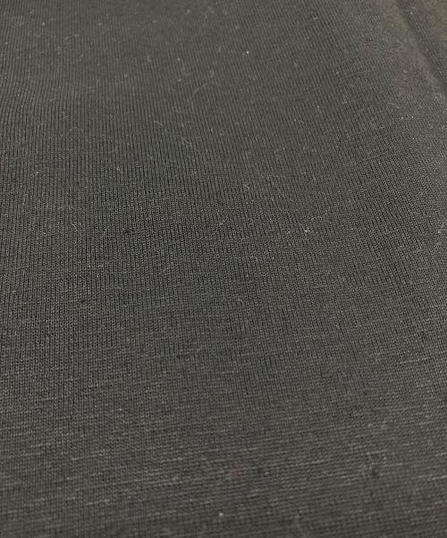 PAPAS（パパス）PAPAS (パパス) 23SS リネンニットボンバーブルゾン ブラック サイズ:Mの古着・服飾アイテム