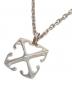 OFFWHITE（オフホワイト）の古着「Off-White Arrow Pendant Necklace」