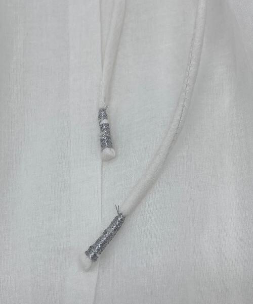 UNITED ARROWS（ユナイテッドアローズ）UNITED ARROWS (ユナイテッドアローズ) 裾レーススカート　ロングスカート　コットンスカート ホワイト サイズ:38の古着・服飾アイテム