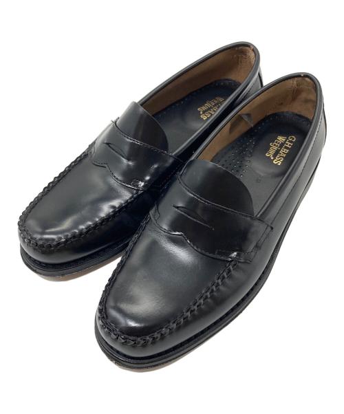 G.H.BASS（ジーエイチバス）G.H.BASS (ジーエイチバス) ローファー　ビジネスシューズ ブラック サイズ:UK7の古着・服飾アイテム