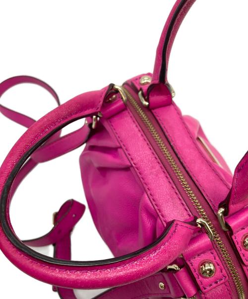 Kate Spade（ケイトスペード）Kate Spade (ケイトスペード) 2WAYショルダーバッグ　ハンドバッグ　ショルダーバッグ ピンク サイズ:実寸参照の古着・服飾アイテム