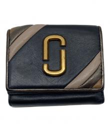 MARC JACOBS（マークジェイコブス）の古着「コンパクトウォレット　ミニウォレット　財布」｜ブラック×ブラウン