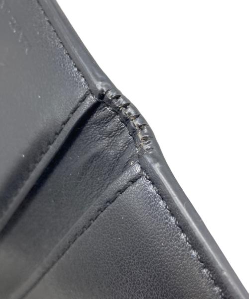 MARC JACOBS（マークジェイコブス）MARC JACOBS (マークジェイコブス) コンパクトウォレット　ミニウォレット　財布 ブラック×ブラウン サイズ:実寸参照の古着・服飾アイテム