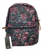 GREGORYグレゴリー）の古着「classi day ガーデンタペストリーバックパック　リュック　花柄　スポーツ　アウトドア」｜グリーン