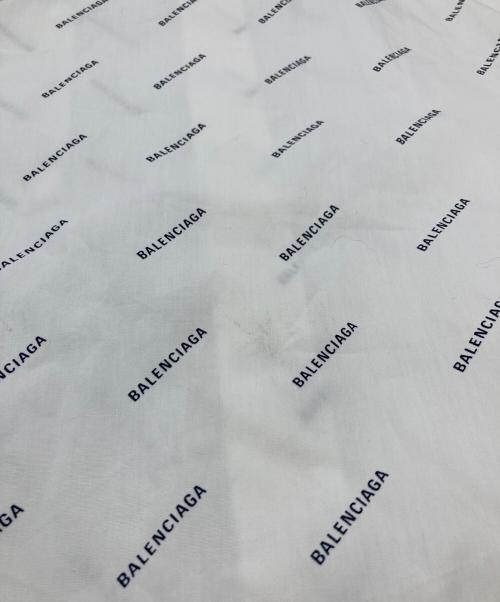 BALENCIAGA（バレンシアガ）BALENCIAGA (バレンシアガ) Over Logo Short Sleeve Shirt ホワイト サイズ:39の古着・服飾アイテム