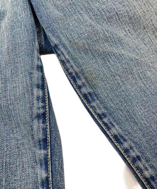 UNDERCOVER（アンダーカバー）UNDERCOVER (アンダーカバー) 切替デニムパンツ　4ポケット　日本製 ブルー サイズ:3の古着・服飾アイテム
