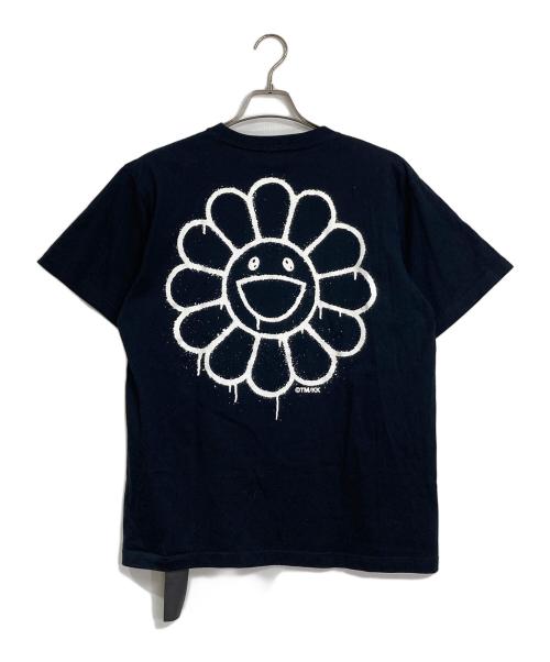tonarino zingaro（トナリノジンガロ）tonarino zingaro (トナリノジンガロ) CONTEXT (コンテキスト) 半袖Tシャツ　村上隆 ブラック サイズ:Lの古着・服飾アイテム