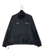 UMBRO×Lui'sアンブロ×ルイス）の古着「トラックジャケット」｜ブラック