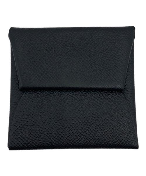 HERMES（エルメス）HERMES (エルメス) ヴァスティア ヴォーエプロン コインケース　バスティア ブラック サイズ:実寸参照の古着・服飾アイテム
