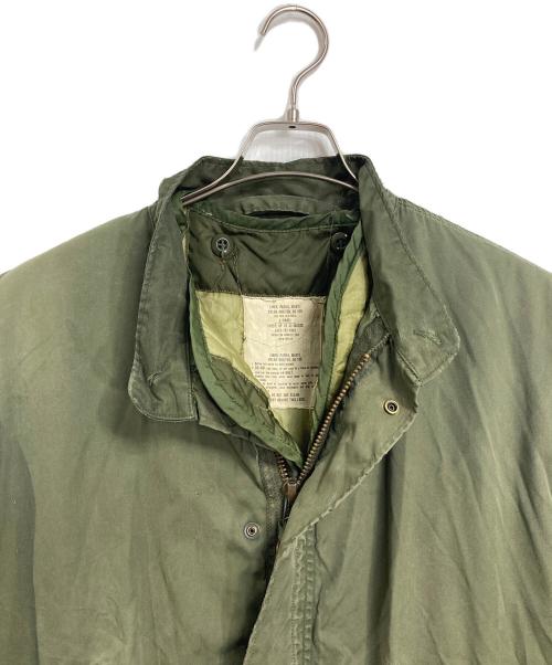 US ARMY（ユーエスアーミー）US ARMY (ユーエスアーミー) 【古着】VANDERBILT SHIRTS CO INC M-65フィッシュテールパーカー　70ｓライナー社外品 オリーブ サイズ:XSの古着・服飾アイテム