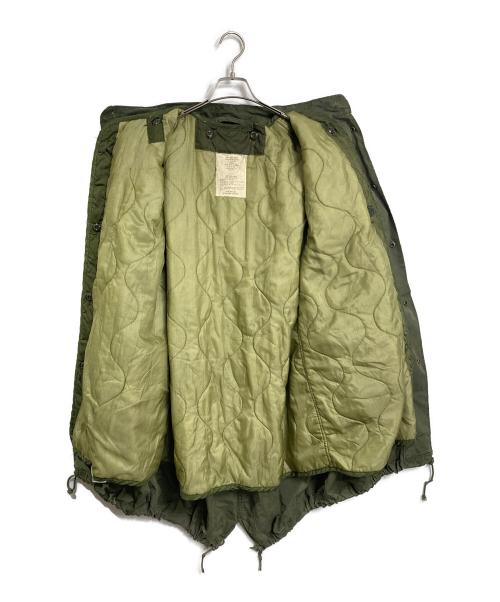 US ARMY（ユーエスアーミー）US ARMY (ユーエスアーミー) 【古着】VANDERBILT SHIRTS CO INC M-65フィッシュテールパーカー　70ｓライナー社外品 オリーブ サイズ:XSの古着・服飾アイテム