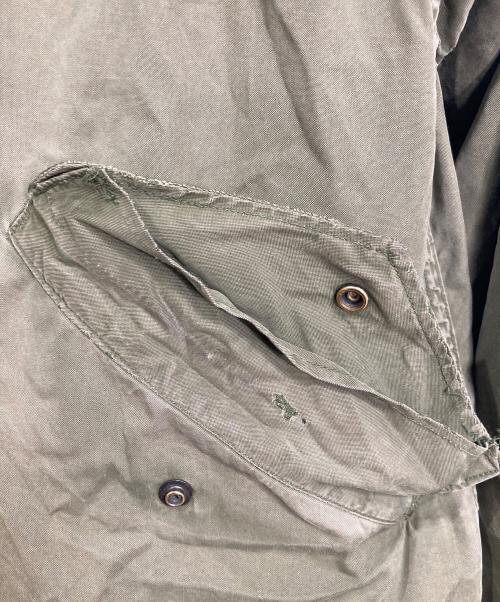 US ARMY（ユーエスアーミー）US ARMY (ユーエスアーミー) 【古着】VANDERBILT SHIRTS CO INC M-65フィッシュテールパーカー　70ｓライナー社外品 オリーブ サイズ:XSの古着・服飾アイテム