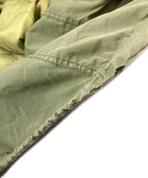 US ARMY（ユーエスアーミー）US ARMY (ユーエスアーミー) 【古着】VANDERBILT SHIRTS CO INC M-65フィッシュテールパーカー　70ｓライナー社外品 オリーブ サイズ:XSの古着・服飾アイテム