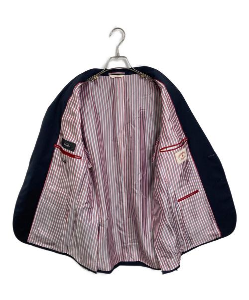 BROOKS BROTHERS Red Fleece（ブルックスブラザーズレッドフリース）Brooks Brothers Red Fleece (ブルックスブラザーズレッドフリース) 羊金釦裏地ストライプブレザー　marzotto生地 ネイビー サイズ:USA40Aの古着・服飾アイテム