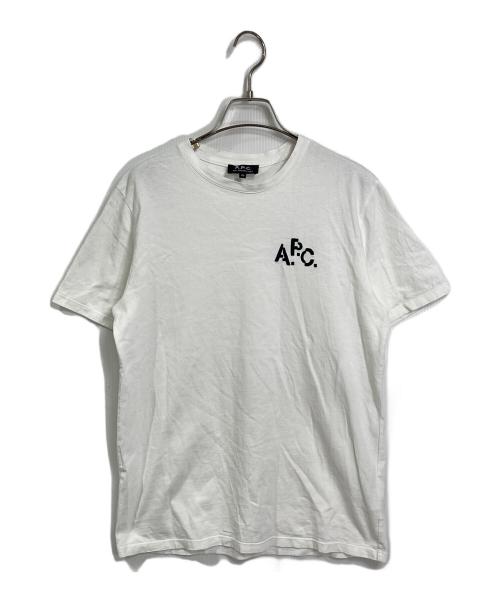 A.P.C.（アーペーセー）A.P.C. (アーペーセー) 半袖Tシャツ ホワイト サイズ:XSの古着・服飾アイテム