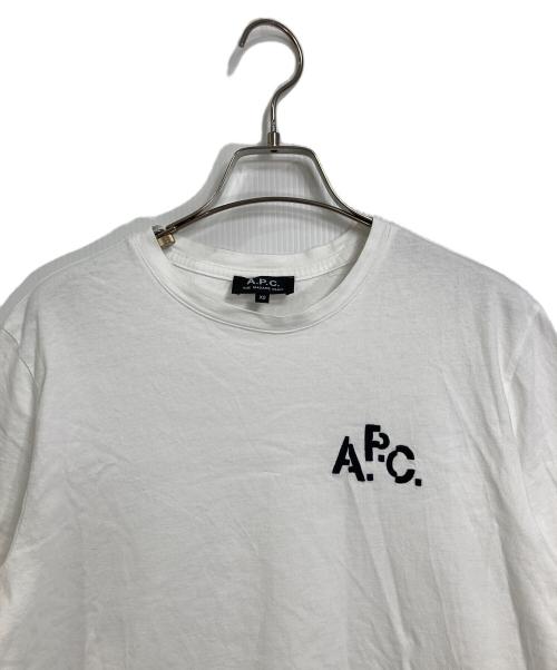 A.P.C.（アーペーセー）A.P.C. (アーペーセー) 半袖Tシャツ ホワイト サイズ:XSの古着・服飾アイテム