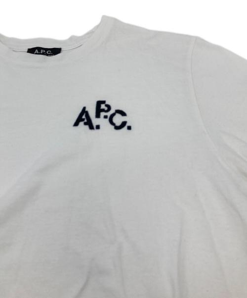 A.P.C.（アーペーセー）A.P.C. (アーペーセー) 半袖Tシャツ ホワイト サイズ:XSの古着・服飾アイテム