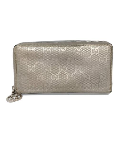 GUCCI（グッチ）GUCCI (グッチ) 長財布 グレーの古着・服飾アイテム