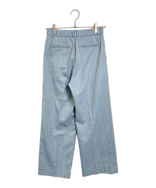 UNTITLED（アンタイトル）UNTITLED (アンタイトル) シャンブレーワイドパンツ ブルー サイズ:1 未使用品の古着・服飾アイテム
