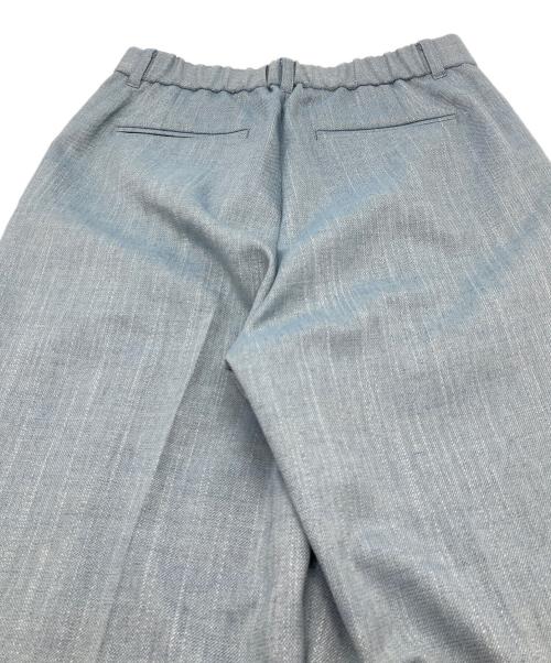 UNTITLED（アンタイトル）UNTITLED (アンタイトル) シャンブレーワイドパンツ ブルー サイズ:1 未使用品の古着・服飾アイテム