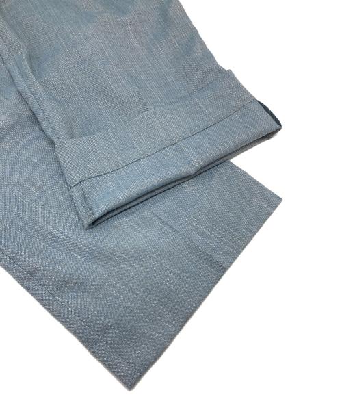 UNTITLED（アンタイトル）UNTITLED (アンタイトル) シャンブレーワイドパンツ ブルー サイズ:1 未使用品の古着・服飾アイテム