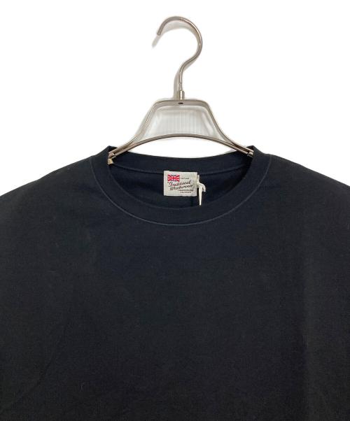 Traditional Weatherwear（トラディショナルウェザーウェア）Traditional Weatherwear (トラディショナルウェザーウェア) UNTITLED (アンタイトル) ノースリカットソー　コットンカットソー ブラック サイズ:S 未使用品の古着・服飾アイテム