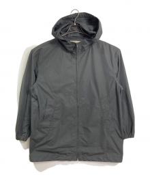 MARGARET HOWELL（マーガレットハウエル）の古着「COTTON NYLON COMPACT NYLON  コットンナイロンパーカー　コンパクトジャケット　アウター　ライトアウター　日本製」｜グレー