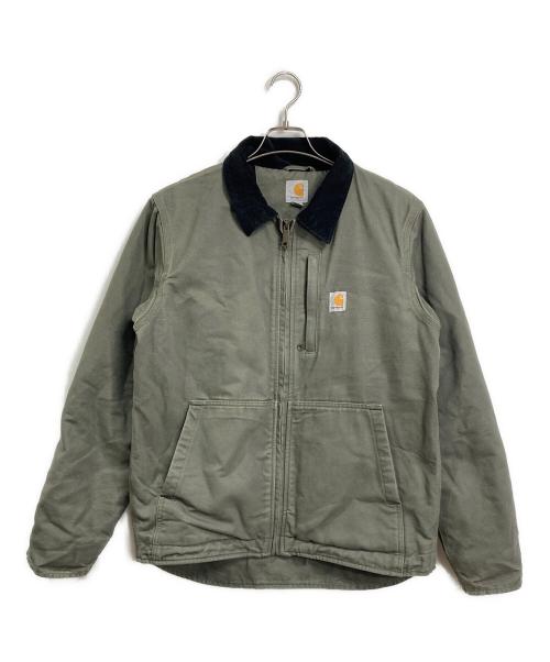 CarHartt（カーハート）CarHartt (カーハート) Full Swing Washed Duck Jacket  現行品 モスグリーン サイズ:Sの古着・服飾アイテム