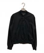 theoryセオリー）の古着「Sleek Saxony Varsity ジャケット」｜ブラック