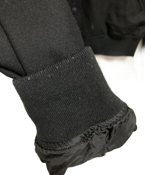 theory（セオリー）theory (セオリー) Sleek Saxony Varsity ジャケット ブラック サイズ:Pの古着・服飾アイテム
