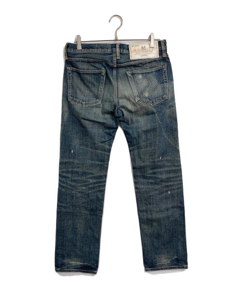 NEIGHBORHOOD（ネイバーフッド）NEIGHBORHOOD (ネイバーフッド) 16SS WASHED NARROW 色落ち加工デニム　5ポケット インディゴ サイズ:Mの古着・服飾アイテム
