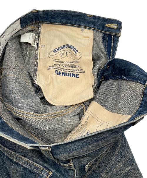 NEIGHBORHOOD（ネイバーフッド）NEIGHBORHOOD (ネイバーフッド) 16SS WASHED NARROW 色落ち加工デニム　5ポケット インディゴ サイズ:Mの古着・服飾アイテム