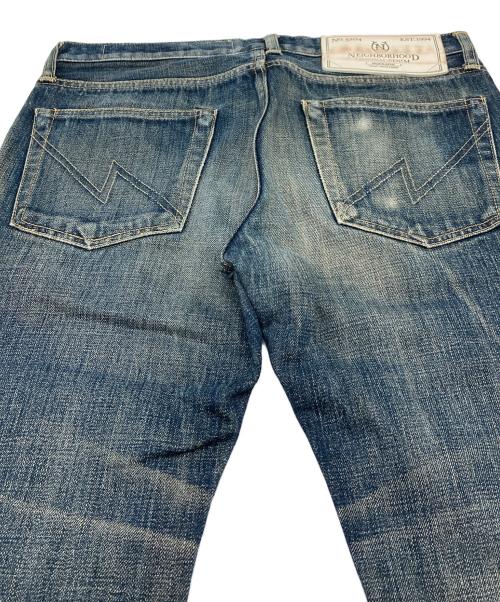 NEIGHBORHOOD（ネイバーフッド）NEIGHBORHOOD (ネイバーフッド) 16SS WASHED NARROW 色落ち加工デニム　5ポケット インディゴ サイズ:Mの古着・服飾アイテム