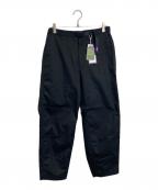 THE NORTHFACE PURPLELABELザ・ノースフェイス パープルレーベル）の古着「Stretch Twill Wide Tapered Pants ツイルワイドパンツ　COOL MAX」｜ブラック