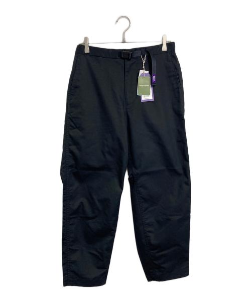 THE NORTHFACE PURPLELABEL（ザ・ノースフェイス パープルレーベル）THE NORTHFACE PURPLELABEL (ザ・ノースフェイス パープルレーベル) Stretch Twill Wide Tapered Pants ツイルワイドパンツ　COOL MAX ブラック サイズ:30 未使用品の古着・服飾アイテム