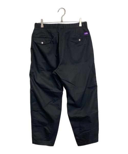 THE NORTHFACE PURPLELABEL（ザ・ノースフェイス パープルレーベル）THE NORTHFACE PURPLELABEL (ザ・ノースフェイス パープルレーベル) Stretch Twill Wide Tapered Pants ツイルワイドパンツ　COOL MAX ブラック サイズ:30 未使用品の古着・服飾アイテム