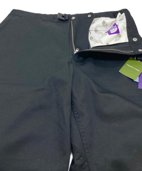 THE NORTHFACE PURPLELABEL（ザ・ノースフェイス パープルレーベル）THE NORTHFACE PURPLELABEL (ザ・ノースフェイス パープルレーベル) Stretch Twill Wide Tapered Pants ツイルワイドパンツ　COOL MAX ブラック サイズ:30 未使用品の古着・服飾アイテム