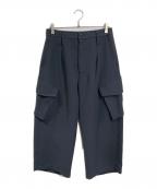 N.HOOLYWOOD×STUDIOUSエヌ ハリウッド×ステュディオス）の古着「カーゴパンツ ポリエステルパンツ　日本製」｜グレー