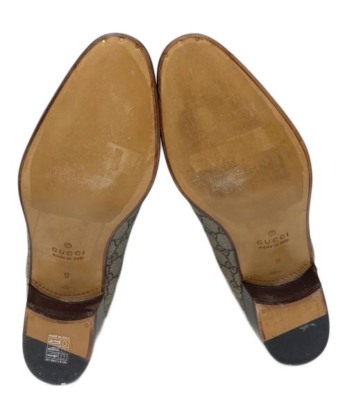 GUCCI（グッチ）GUCCI (グッチ) 23AW グッチ GUCCI GG SUPREME CANVAS BOOTS  イタリア製 ベージュ サイズ:9の古着・服飾アイテム