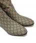中古・古着 GUCCI (グッチ) 23AW グッチ GUCCI GG SUPREME CANVAS BOOTS  イタリア製 ベージュ サイズ:9：30000円