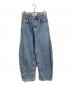 &rc（アンドアールシー）の古着「カーヴィーデニムパンツ　デニムパンツ」｜インディゴ